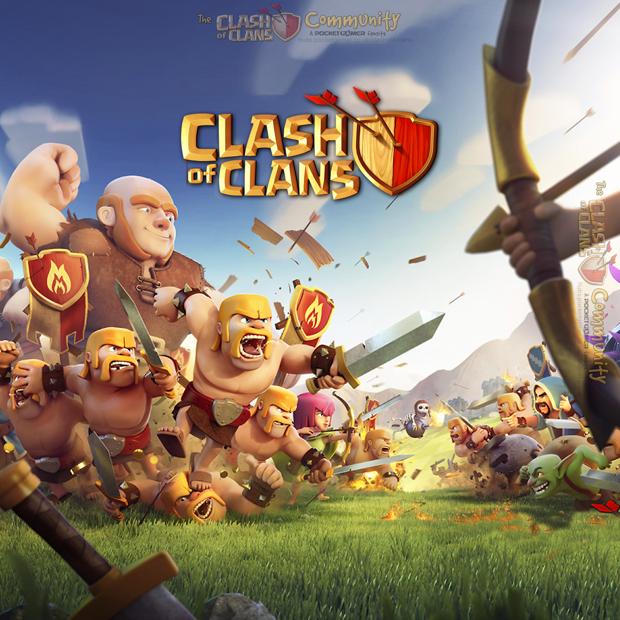 Wallpapers Clash Of Clans Pocket Gamer Game Hub